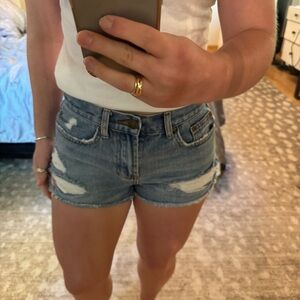 Billabong Distressed Jean Shorts